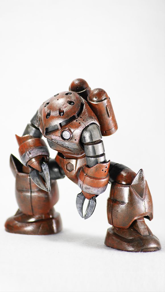 制作時期は、模活初期なので（ってまだ半年しか経ってませんが。。）スジボリなども初挑戦してたりしてますね。