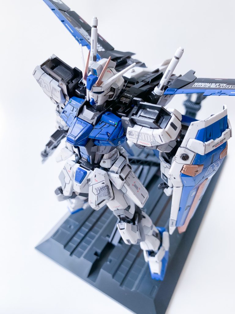 MGエールストライクブルーシエルガンダム–8枚目/制作者：@praZo001