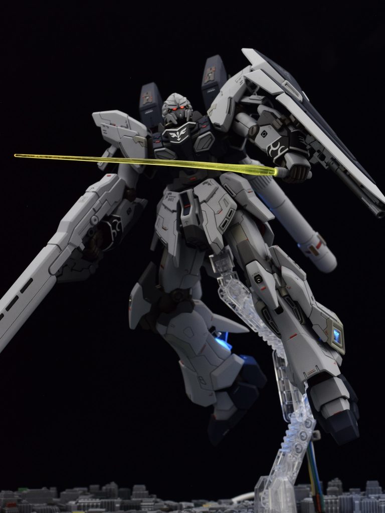 HGUCシナンジュスタイン–4枚目/制作者:チキン ユウ