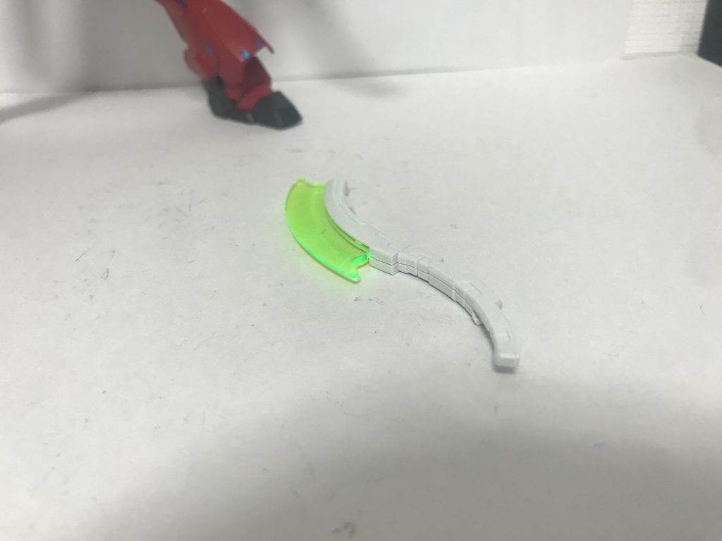 ここの部分です！うちのジャハナム足が4個あるんで！（ゲテモノ）以上！追加写真でした！ストーリーに塗装まえあります