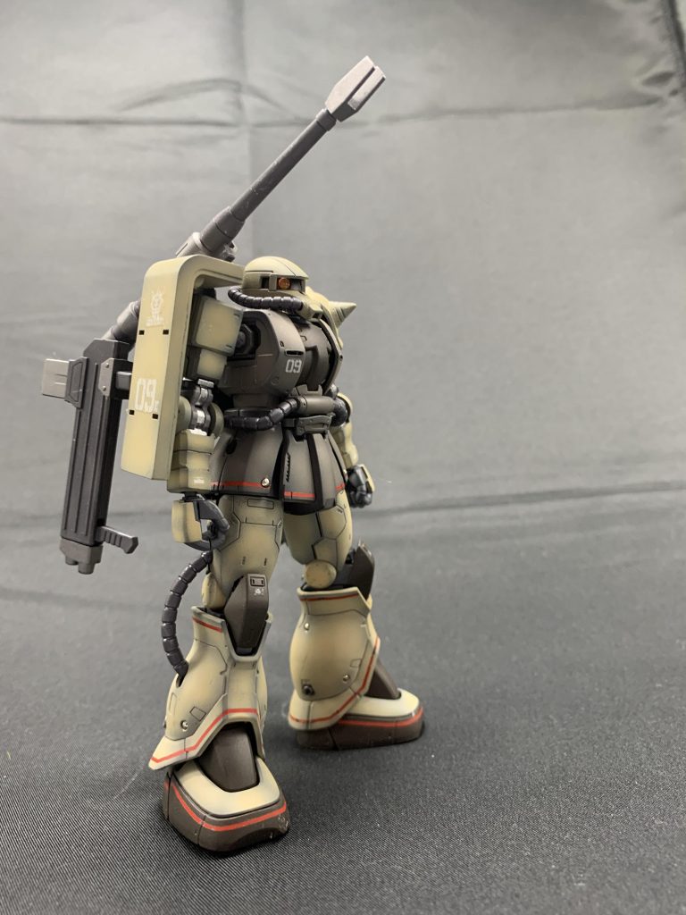 HGUC ザクハーフキャノン2機目–3枚目/制作者:96模型店@店長ぐらむ