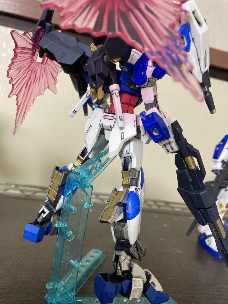 ジュピターヴガンダムのシルバー部分をガンダムマーカーEXメッキシルバーで塗って見た！–2枚目/制作者：hiroaki9004