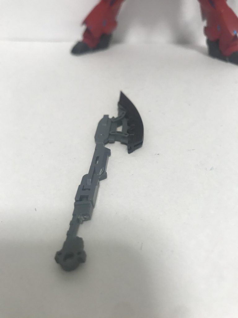 ヒートホークはビーム刃を収納可能突起物については