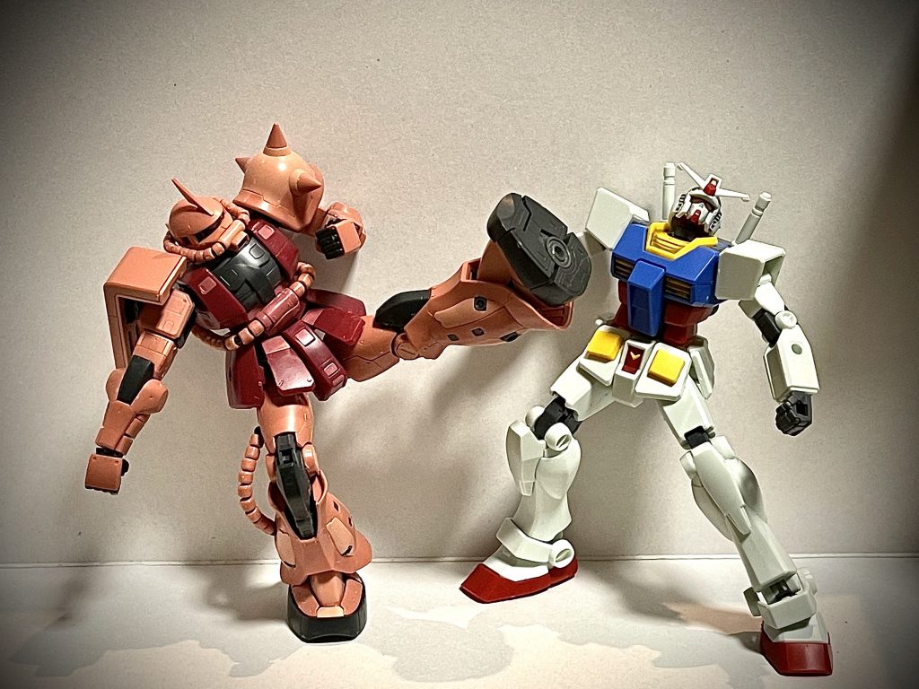 シャア専用ザクⅡ–5枚目/制作者：ちょんまげ