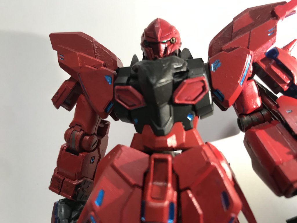 今回の撮影はツインアイが光るように撮影してます