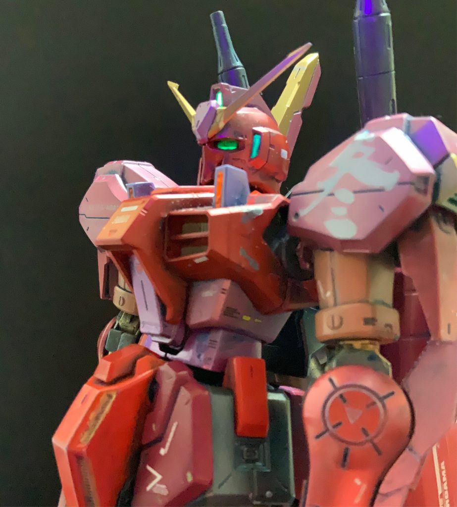 RE クワトロ・バジーナ専用ガンダムMK-III–3枚目/制作者：sora