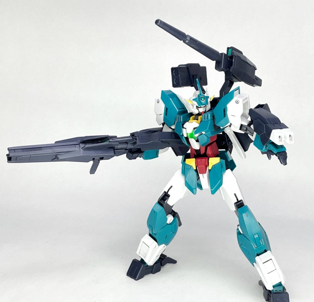 ▼ヴィートルーガンダム・アステ個人的にビッグビームバズーカを構えるの難しい（笑）