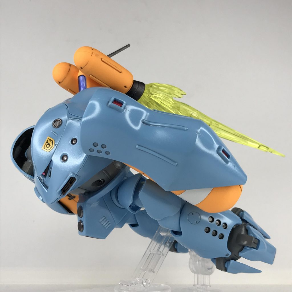 北極基地襲撃シーンで遊びました。水陸両用MSなのに海中から一気に飛んで出てくるシーンは印象的でした(^^)