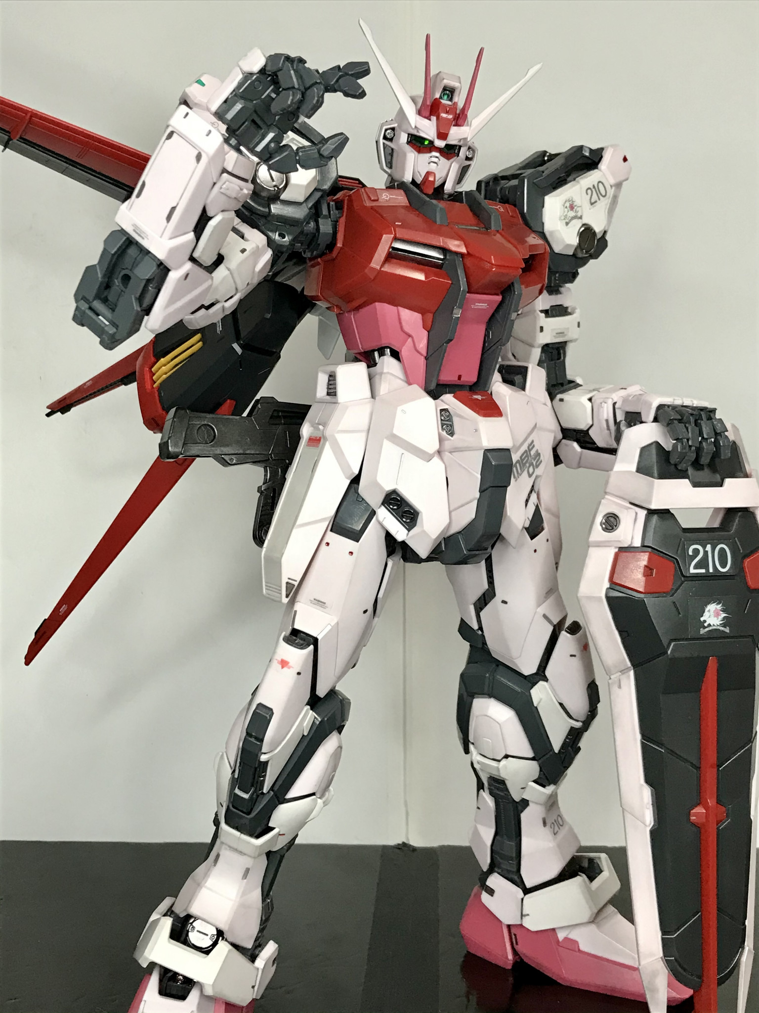 160スケールPG 1/60 MBF-02 ストライクルージュ+スカイグラスパー 機動