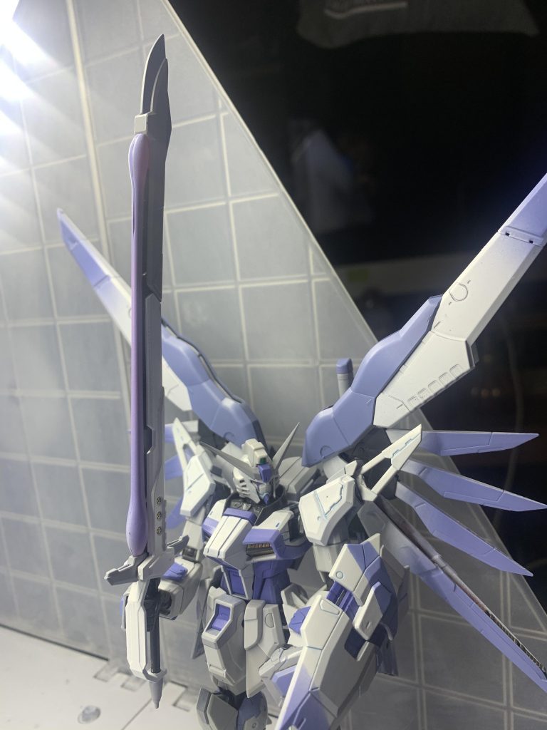 ビームエフェクトもグラデーションにしました