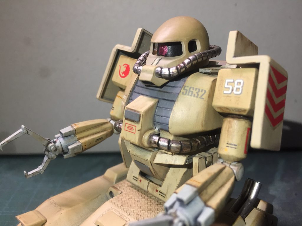 旧キット ザクタンク–5枚目/制作者：ジョニー服部