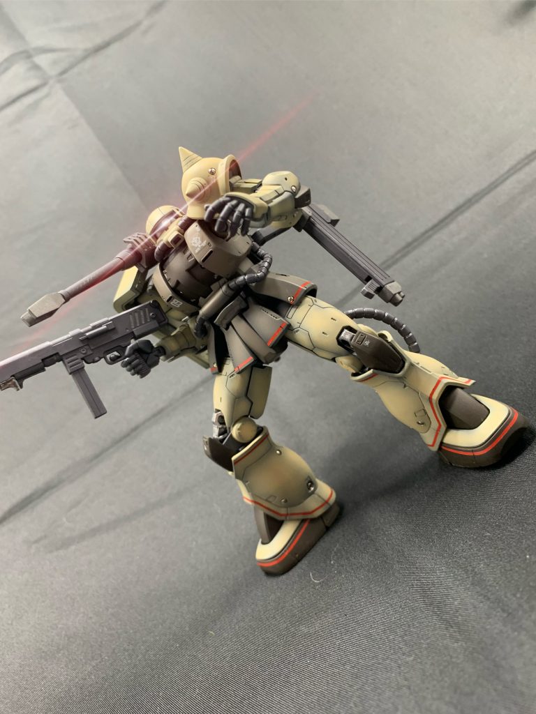 ザクハーフキャノン–2枚目/制作者：96模型店@店長ぐらむ