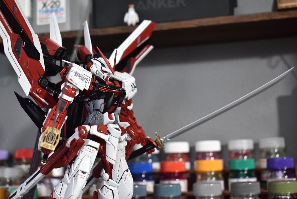 MG ガンダムアストレイ レッドフレーム改–3枚目/制作者：しろもももぐ