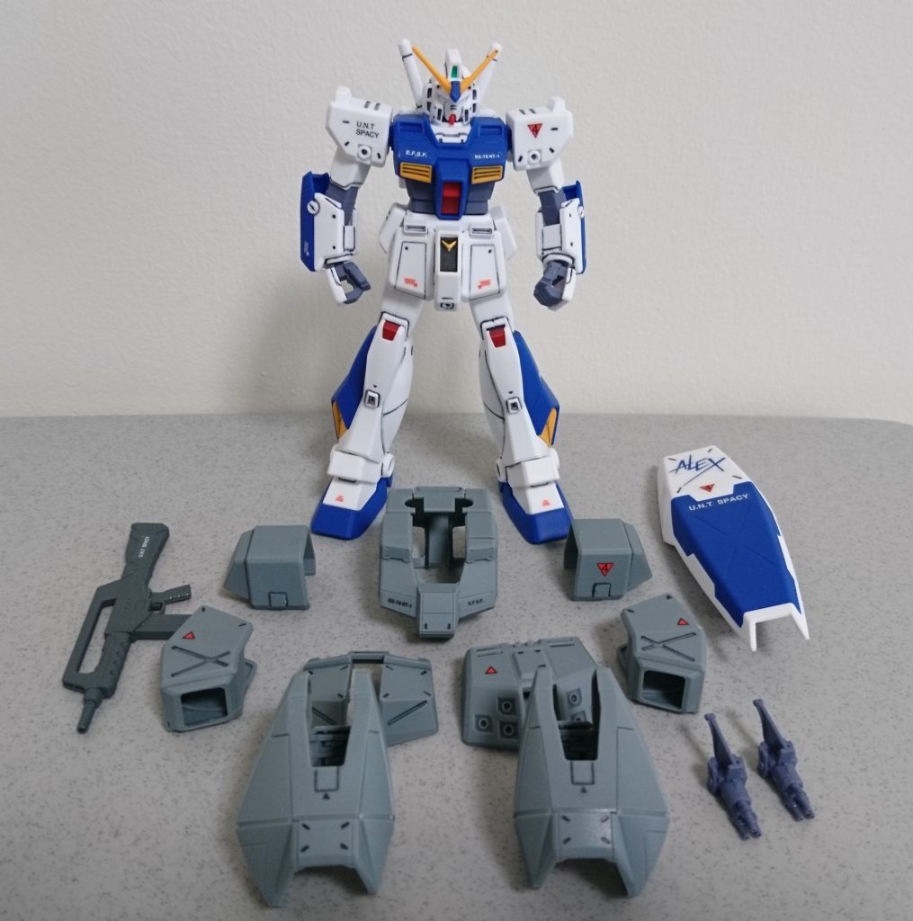 チョバムアーマー等の装備一式実は初期MGのアレックスが好きだったりします。