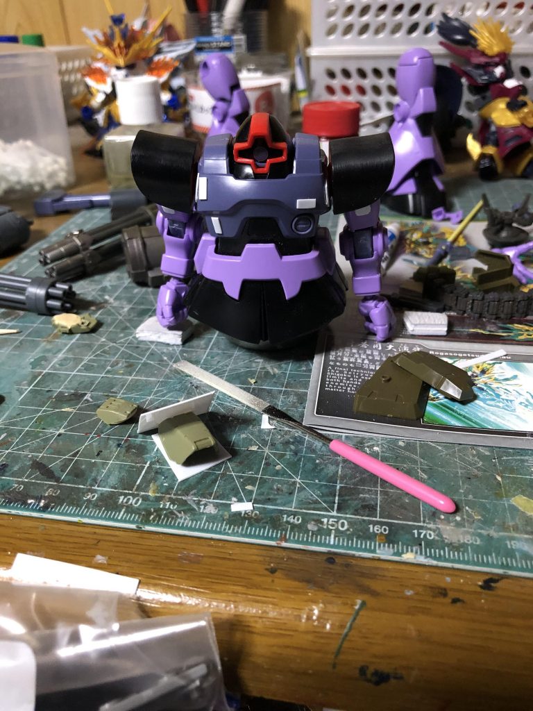 久しぶりにプラ板加工をしたんですが、まあ難しい💦もっと頑張ります！