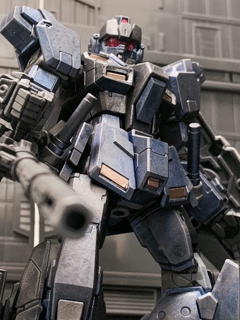 敵パイロット目線で。けっこうお気に入りの1枚です。「けっこう頑張ったけどなあ…ここでさよならだ」