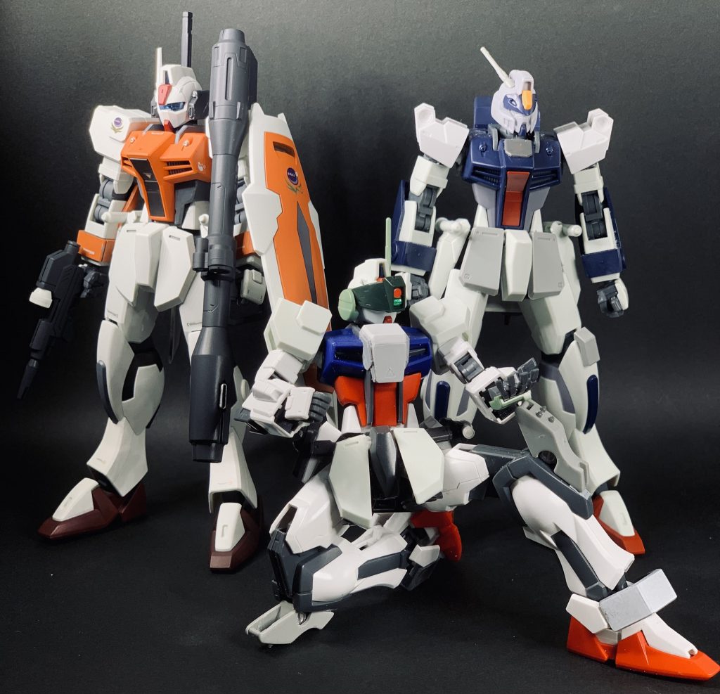 製作途中の小隊メンバーと一緒に。早く揃えてあげたいです☺️ここまで見てくださってありがとうございます❗️