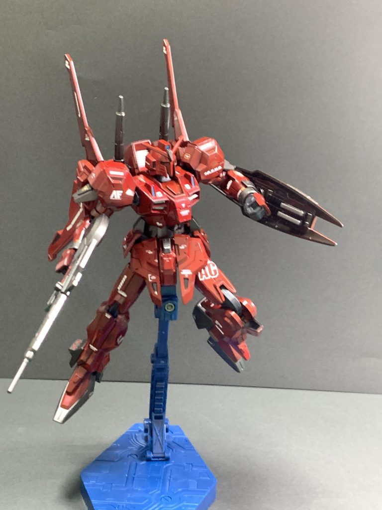 ウェザリング、デカールで色ムラもだいぶ誤魔化せたんじゃないかなとおもいます。先日二個目を注文したので、次は別カラーで塗装しようと思います。