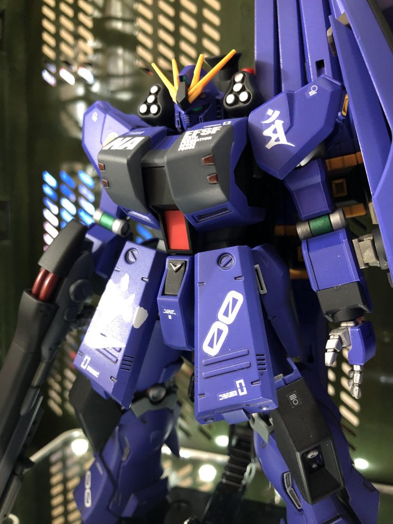 俺専用 νガンダム弍式〝ウィザード〟HWS–2枚目/制作者:真樹京介