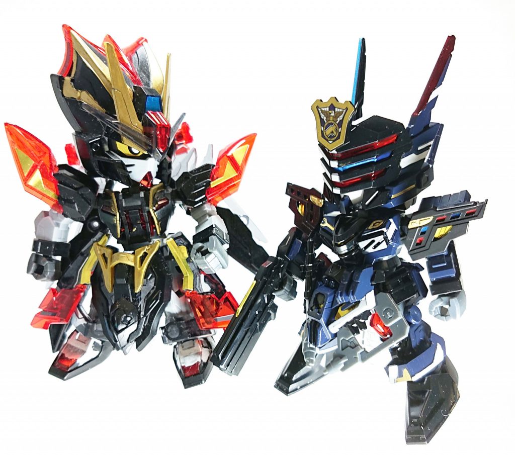 今回は出典元が同じスターゲイザーの荀彧と一緒に撮影しました。太史慈は武装的に改造しないと通常デュエルのままっぽそうですね。EXスタンダードアストレイのシールドでも改造すればそれっぽいでしょうか。個人的にはまさかのスターゲイザーから採用だったため嬉しい誤算でした。まあパワキことDXセットが待ってるので、まだまだ増やさないといけないんですよねヴェルデバスター・・・。