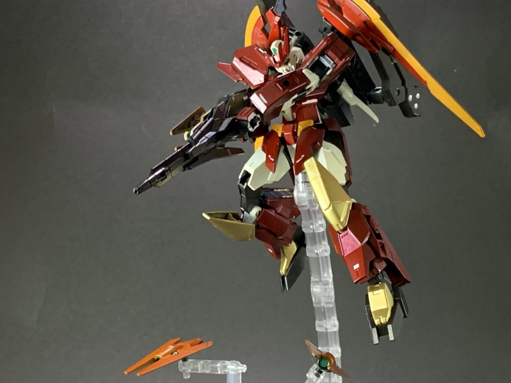 ビームシュートライフルによる狙撃や