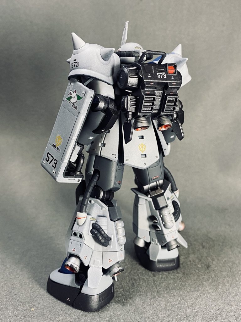 HGUC ザクⅡF2型+オリジン高機動型ザクⅡ–3枚目/制作者:SHiNji