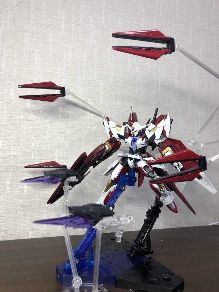 大型・小型フィンファング！！！アニメでもアルス君はオールレンジ攻撃得意そうだったので、きっと使いこなせるはず！！