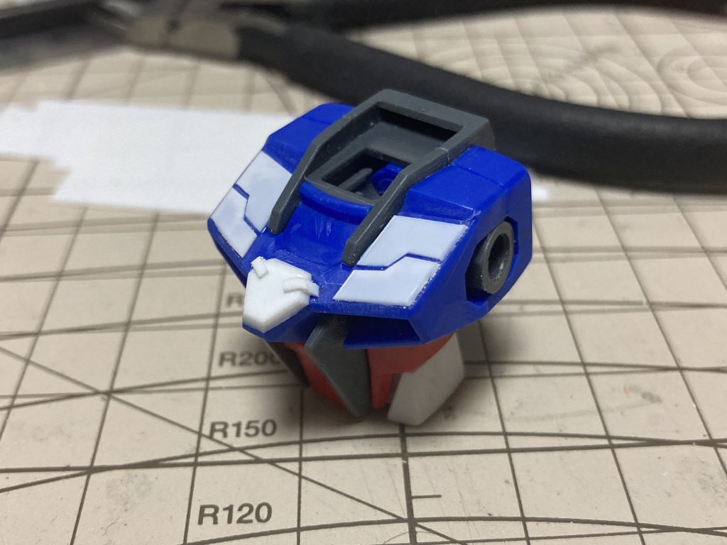 胸部パーツのディティール追加