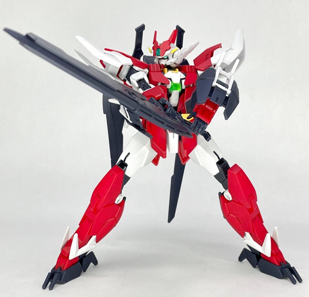 ▼マーズフォーガンダム・アステ本体も赤くしたら、アストレアFっぽくなりそうです。