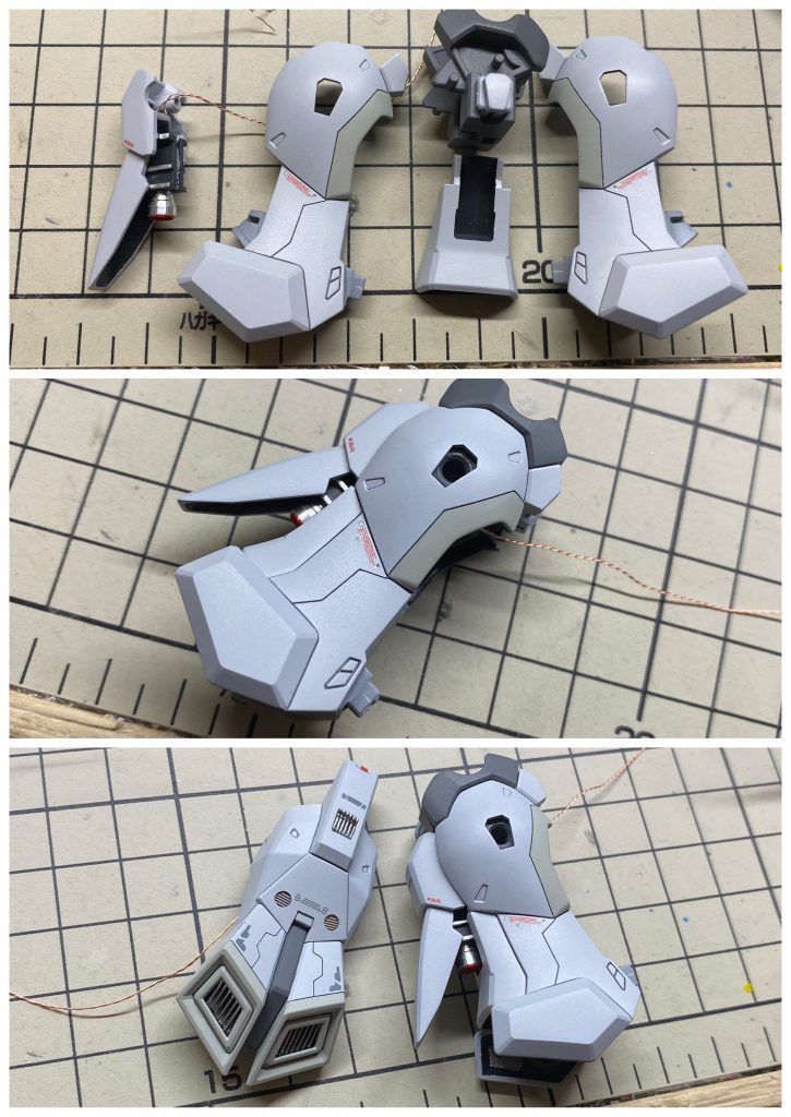 HGUCシナンジュスタイン–4枚目/制作者:チキン ユウ