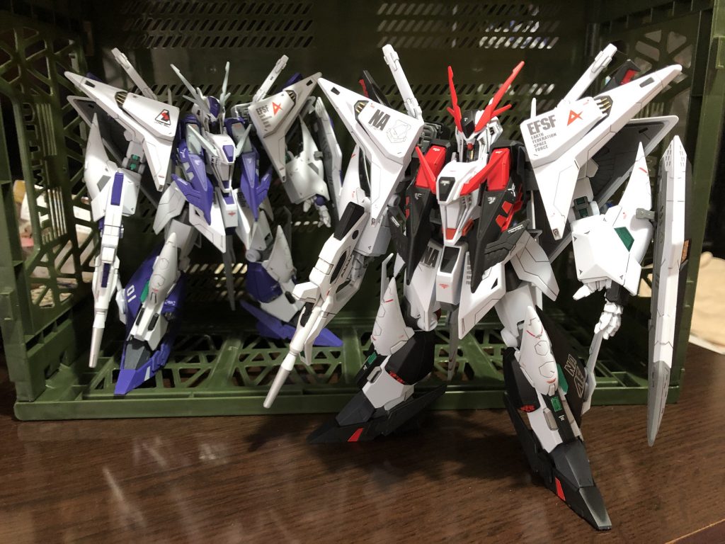 Hi-Ξガンダム１号機でした✨