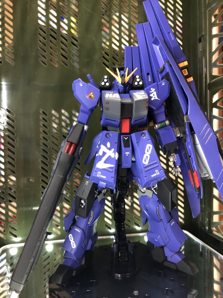 俺専用 νガンダム弍式〝ウィザード〟HWS–7枚目/制作者:真樹京介