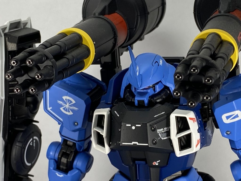 ハイドラガトリングビーム砲のマズルは、全てメタルノズルを埋め込みました。