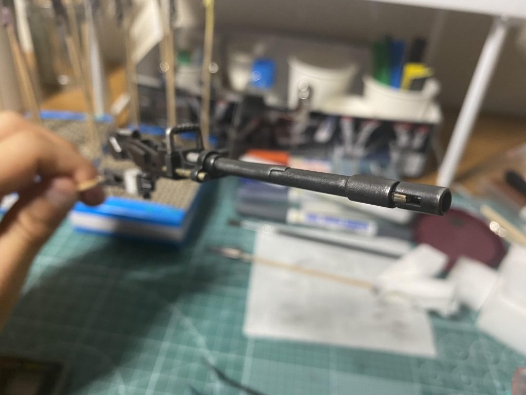 HG 陸戦型ガンダム 初ウェザリング塗装–2枚目/制作者：@kogaga11