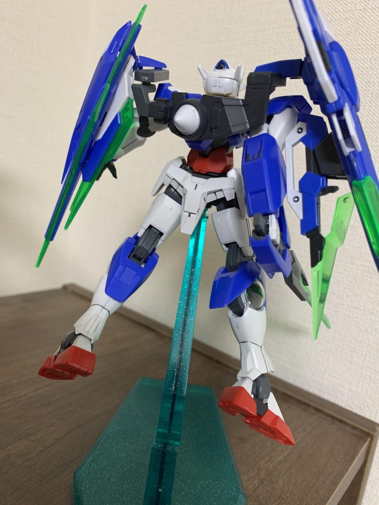 背中の色間違えた