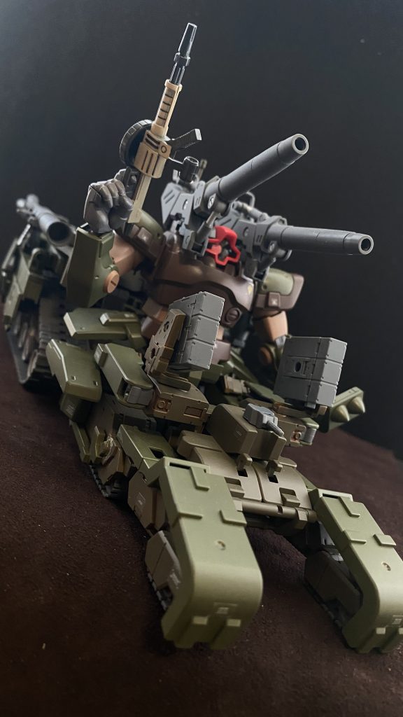 MS-09 DOM Local renovation type “DOM PANZER”