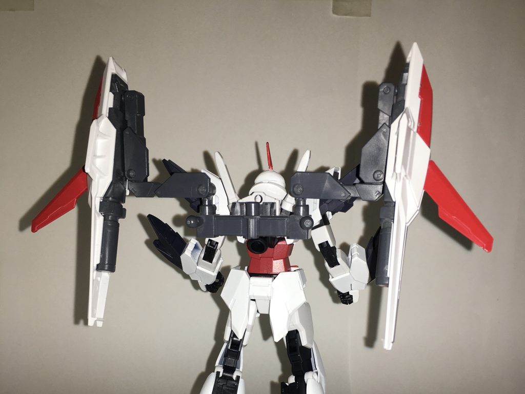 バーニアスラスター。重力圏でのジャンプや飛行を可能にする推進装置。水中での姿勢制御にも使われる。