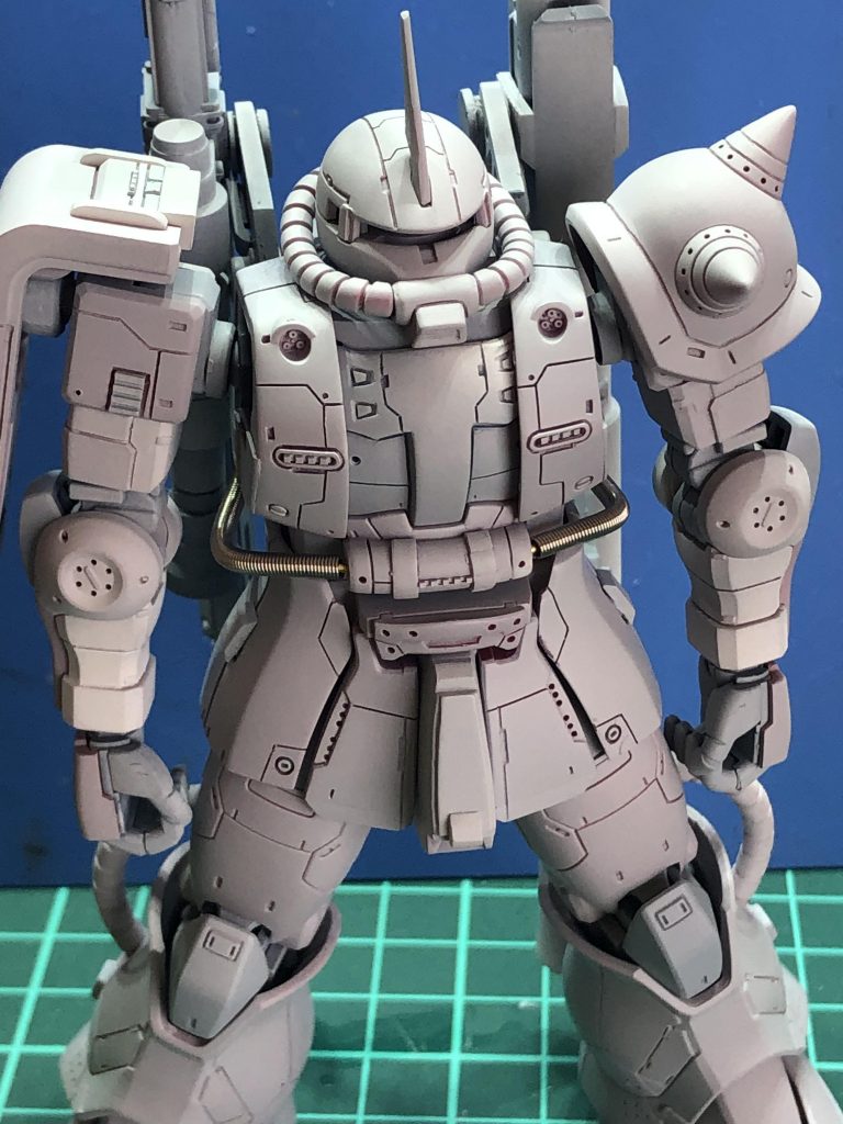 HGオリジン版シャア専用ザク2–9枚目/制作者：black🇯🇵