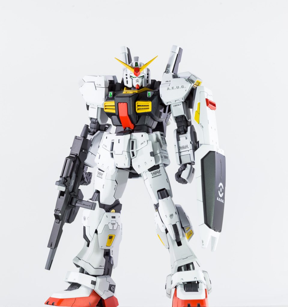 素組で十分カッコイイので特に弄らず作りました