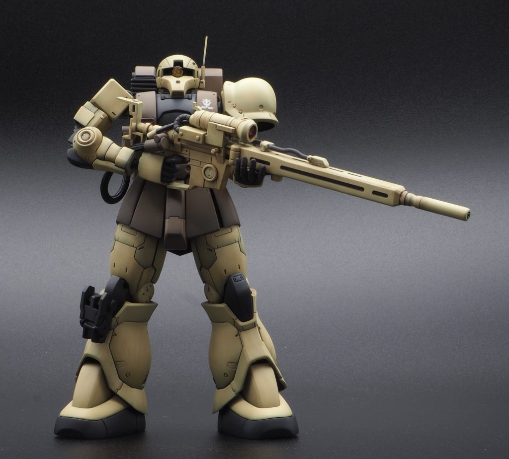 頼もしいスナイパー。