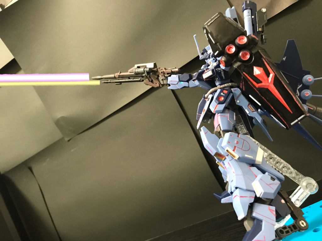 二連スナイパーライフル上がスナイパー下がビームライフルです!雑