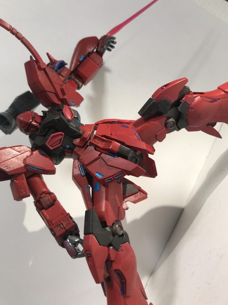 腕部ビームサーベルユニット！これ好きなんですよねーいつもついてます