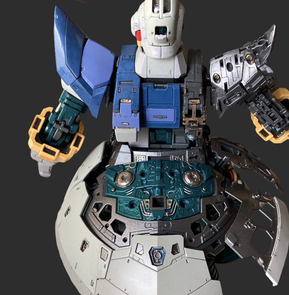 RGジオング　メカニックモデル風–3枚目/制作者：@NTbozz