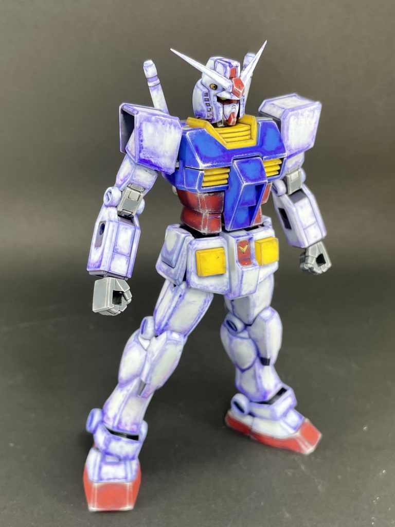 アンテナだけ改造してます。他は成型色仕上げなので、改造なしです。