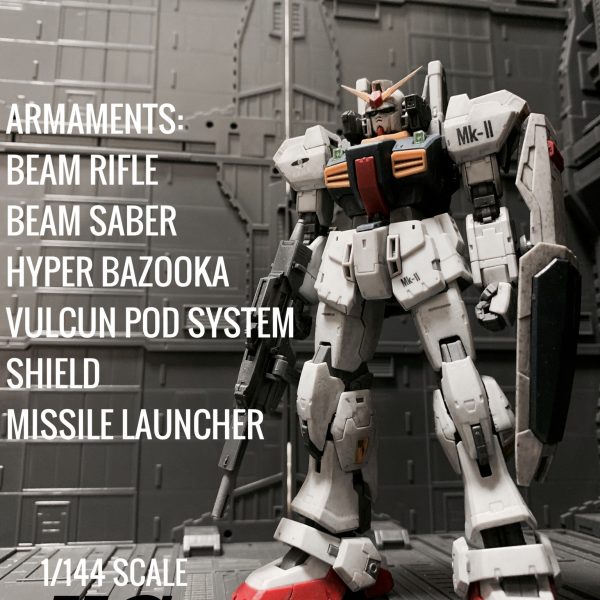 RG ガンダムMk-Ⅱ(エゥーゴカラー)