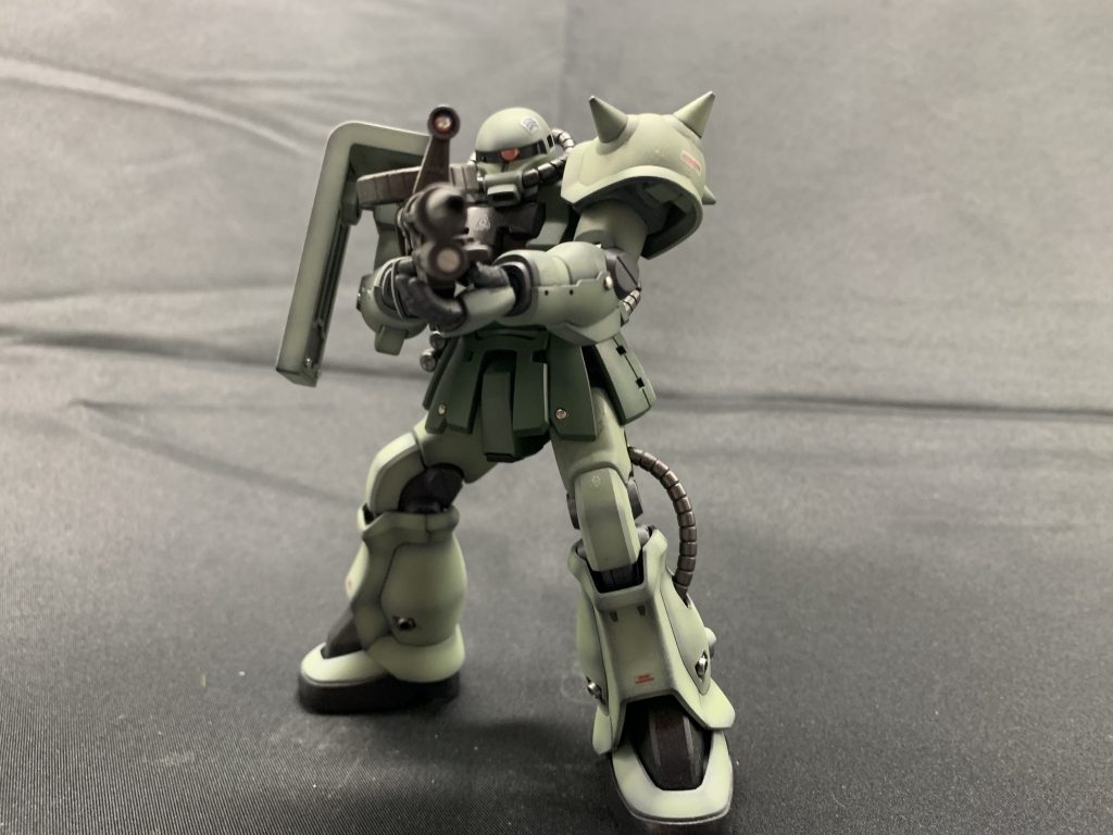 HGUC MS-06F2 ザク後期型–2枚目/制作者：96模型店@店長ぐらむ