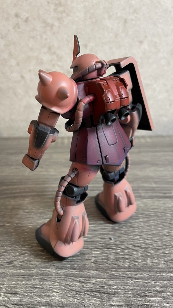 FGをマスキング無しで全塗装–3枚目/制作者：ゆうしゃ