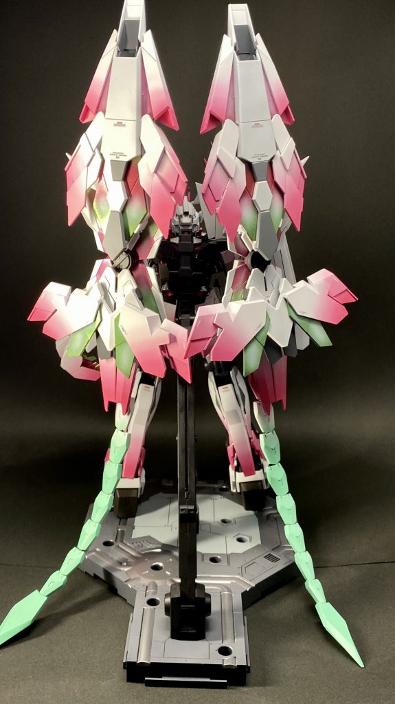 スタビライザーを緑にしたのは甘露寺をイメージしました。