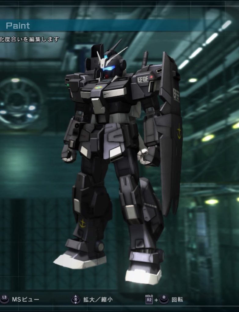 実際に愛用しているゲームのカラーリング流石にこれでは味気ないので赤を追加して配色を微妙に変えて今の配色になっています