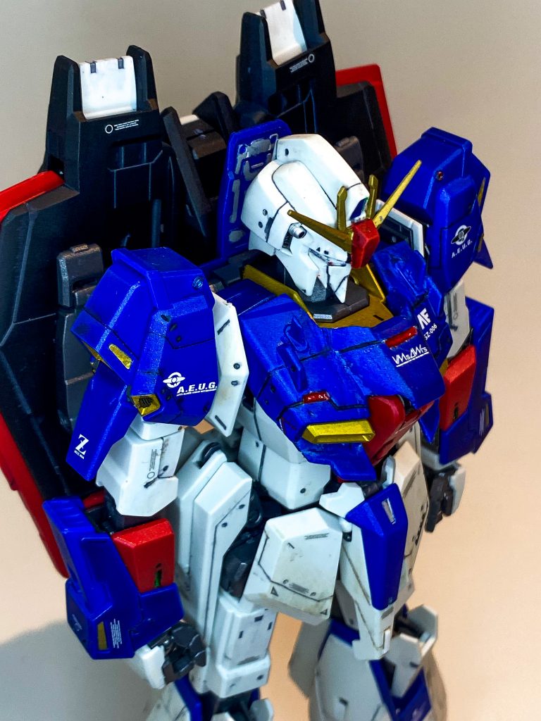 胸パーツやダクト下を少し改造。